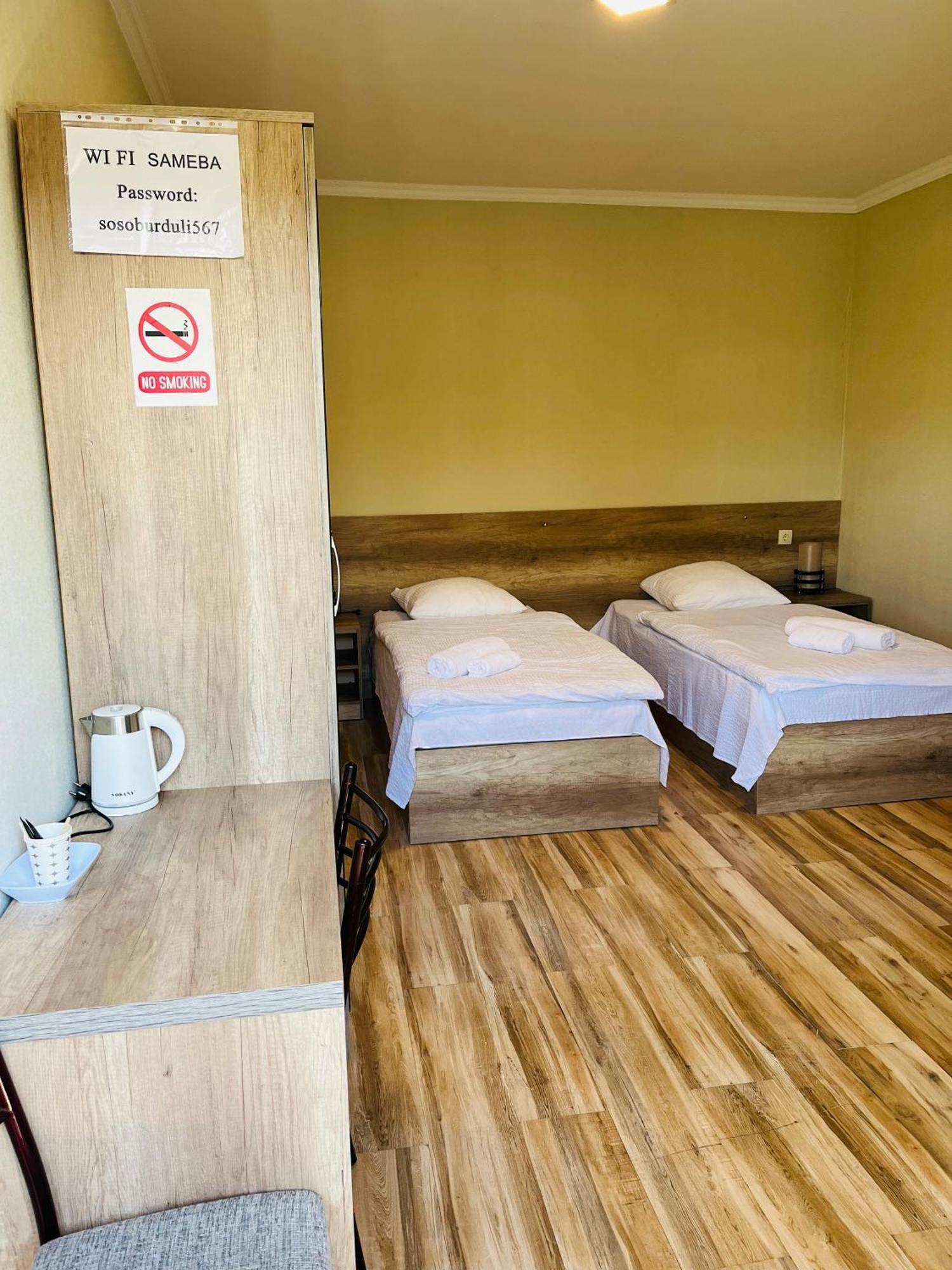 Soso Burduli'S Guesthouse 卡兹贝吉 外观 照片